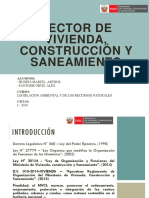 Sector Vivienda, Construcción y Saneamiento (Expo)