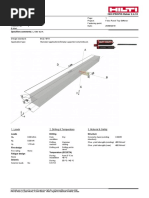 Wall Panel Stiffener Beam Post Installed Rebar Calculation