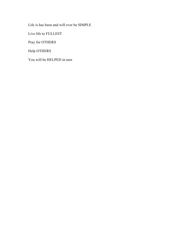 Life | PDF