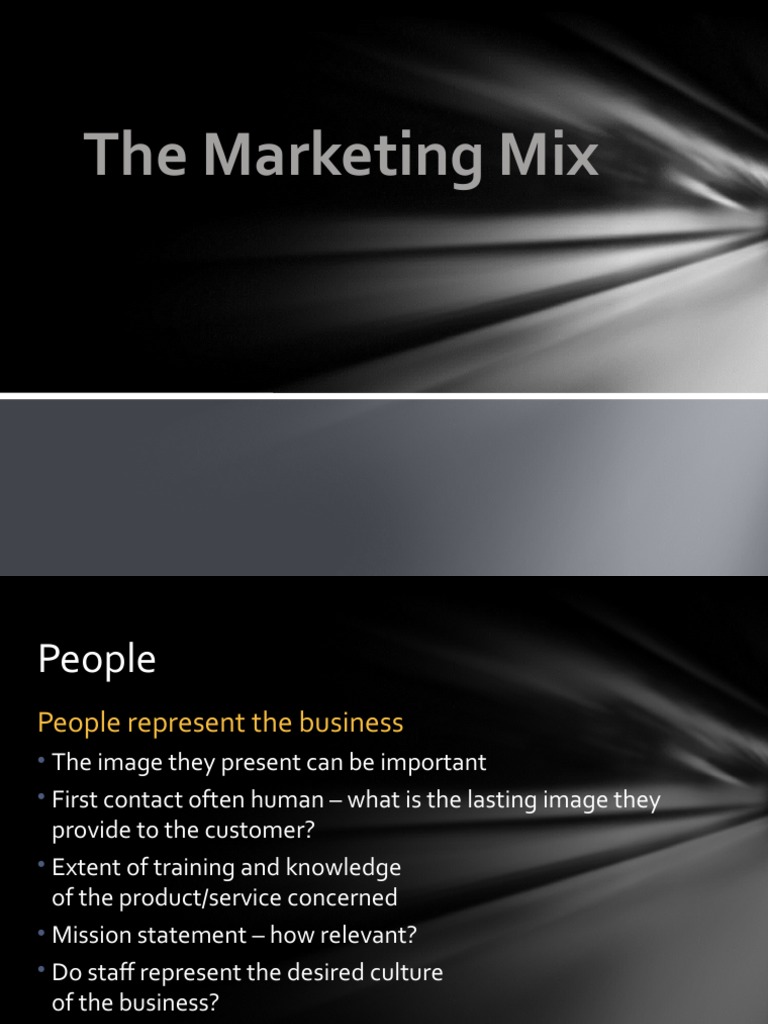 Understanding the Marketing Mix Elements | PDF | Career & Growth
