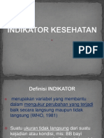 Indikator Kesehatan