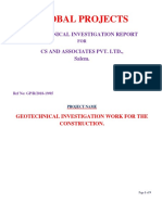Geotechnical Report for Construction Project