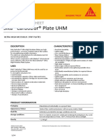 Sika CarboDur UHM Plates PDS PDF