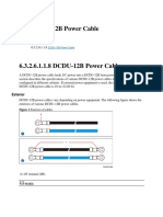DCDU-12B Power Cables