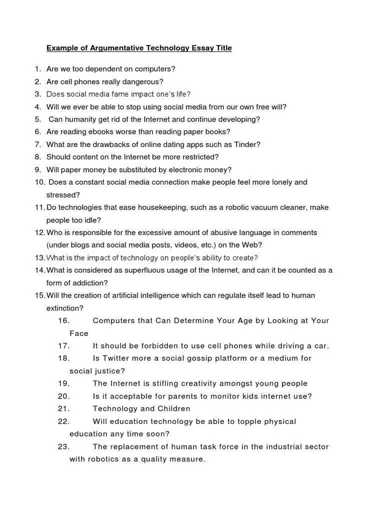 argumentative essay on mass media
