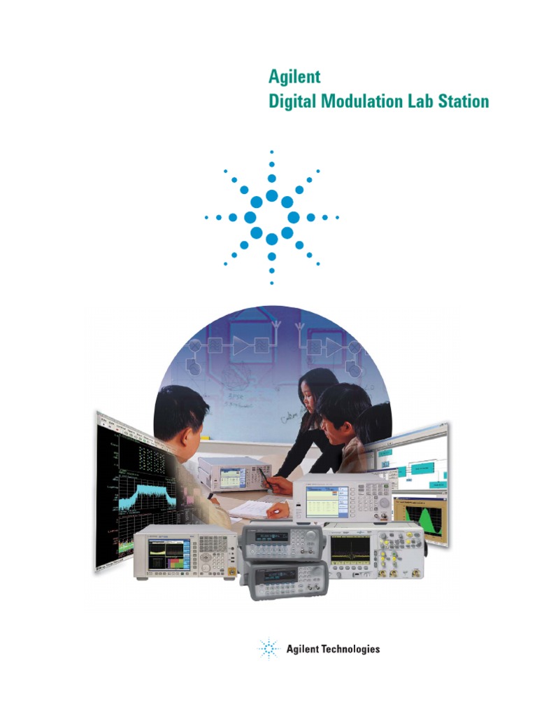 Agilent Digital Modulation Lab | PDF | Modulation | Broadcast Engineering