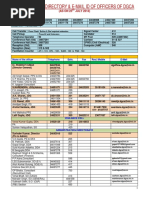 Directory (DATA DGCA Officers) PDF