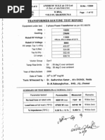 11 KV UAT Test Report (Andre Yule Make)