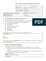 SQL Server Query Optimization Techniques