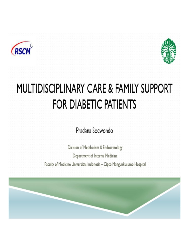 Multidisciplinary Diabetes Care Approach | PDF | Diabetes Mellitus ...