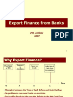 Export Finance From Banks: IMI, Kolkata 2018