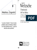 02042130 Nietzsche - Crepúsculo de Los Ídolos (Selección)