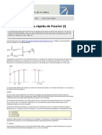 MATLAB Calcula La Transformada Rápida de Fourier