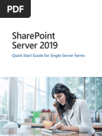 SharePoint Server 2019 Quick Start Guide