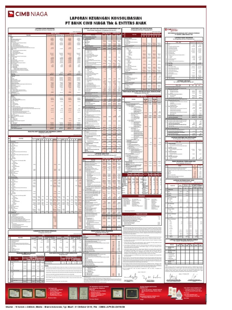 Laporan Keuangan Publikasi 3q2018