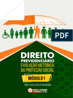 Direito Previdenciário - Evolução Histórica Da Proteção Social - Módulo 01