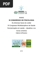Anais Do III Congresso de Psicologia Unama 2018_final