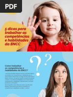 Infografico 5 Dicas Para Trabalhar as Competencias e Habilidades Da Bncc
