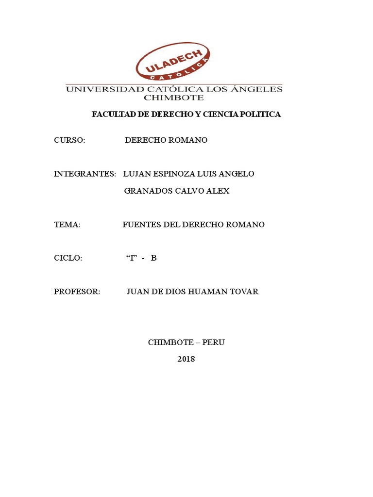 Carta | PDF | Roma antigua | Ley romana