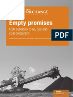 Oilchange Report - Empty promises 