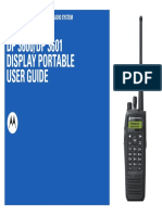 Motorola DP3600 User Manual