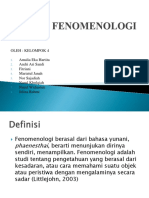 Studi Fenomenologi