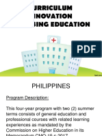 Curriculum Innovation in Nursing Education