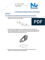 Mechanical Vibrations Second Tutorial