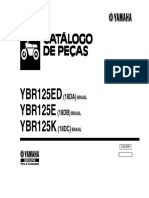 Yamaha Ybr 125 E (18Db Brasil) (2011 08) Catálogo de Peã - As NN Por PDF