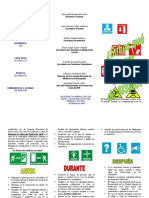 Triptico Sismo