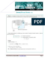 OSMOSE (Pressão Osmótica