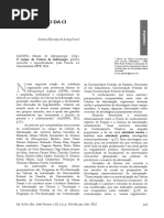 O CAMPO DA CIÊNCIA DA INFORMAÇÃO