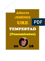 Tempestad (Pensamientos de Jiménez Ure) 2018