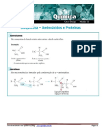 Bioquímica - Aminoácidos e Proteínas