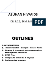 Asuhan Hiv/Aids: Dr. P.C.S, Skm. M.Kes