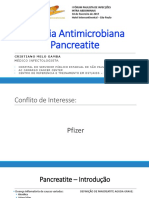 Terapia Antimicrobiana Pre-emptiva Na Pancreatite