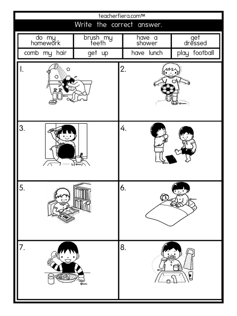 2 every day worksheets pdf