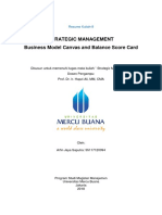 9, SM, Arfin Jaya, Hapzi Ali, Canvas Business Model, Diversification and Balance Scorecard, Universitas Mercu Buana, 2018