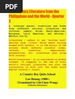 21st Century LIterature From The Philippines and The World