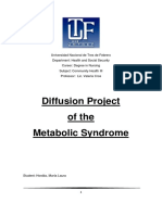 Diffusion Project of the Metabolic Syndrome