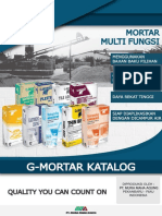 G Mortar Katalog