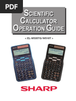 W535tg-E Calculator Scientific