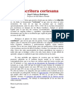 La Escritura Cortesana PDF