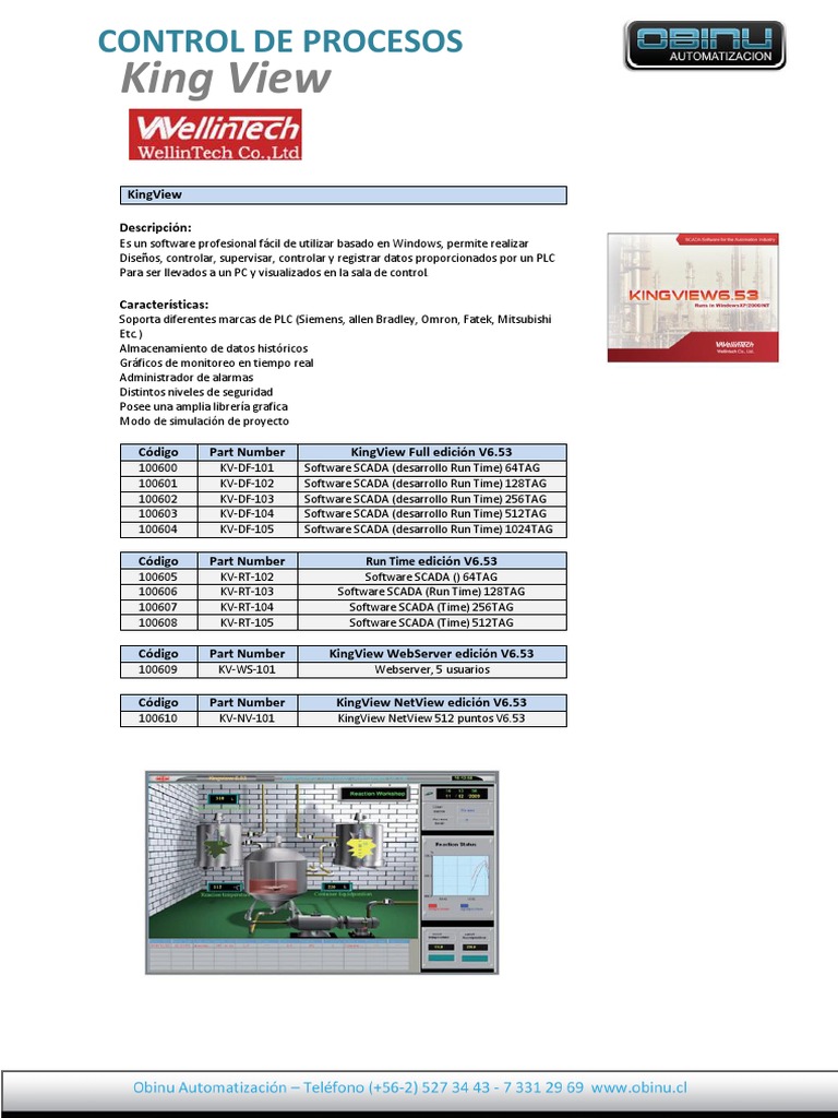 Software KingView SCADA V6.53 | PDF | Negocios | Informática