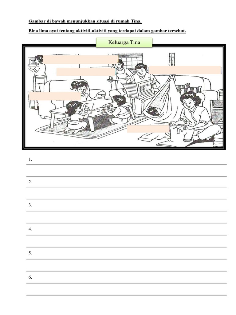 Latihan Bina Ayat Keluarga Tina Pdf