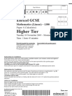 Maths4 Nov09