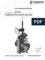 Grove API 6d Gate Valve Iom