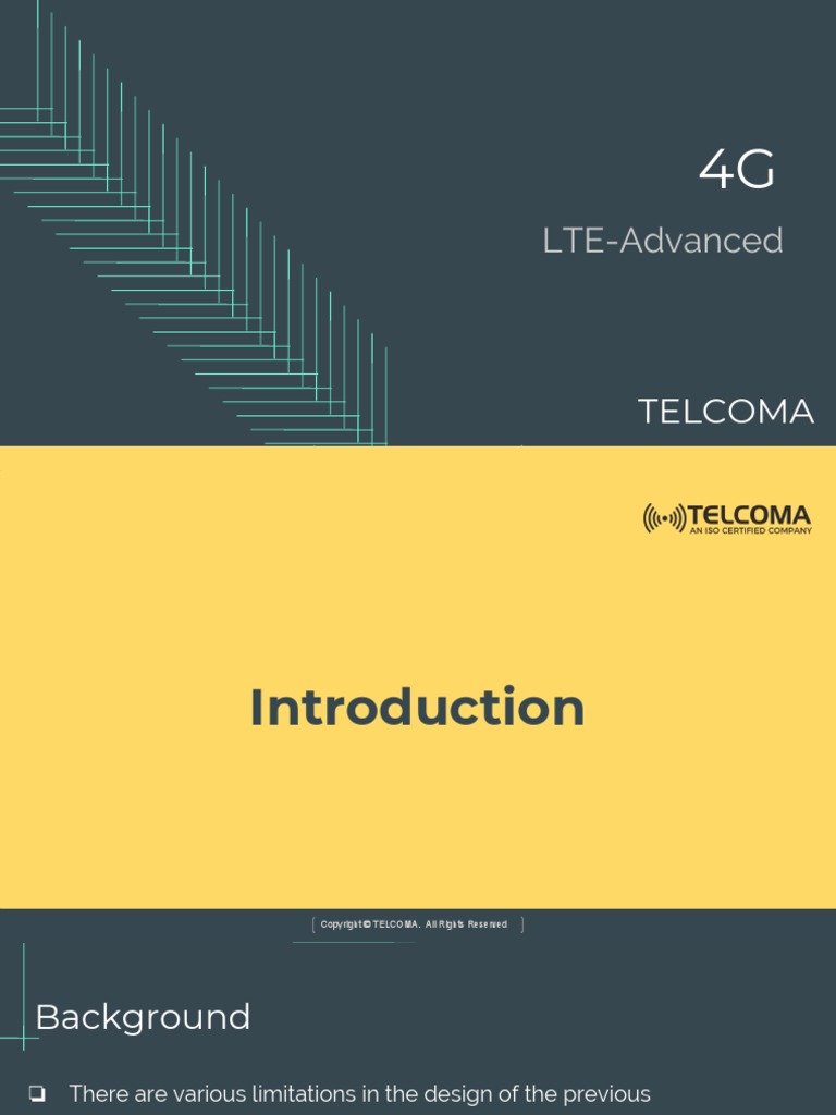 LTE Advanced | PDF | Lte Advanced | 4 G