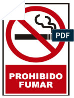 NO FUMAR