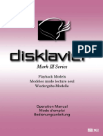 Disklavier Manual